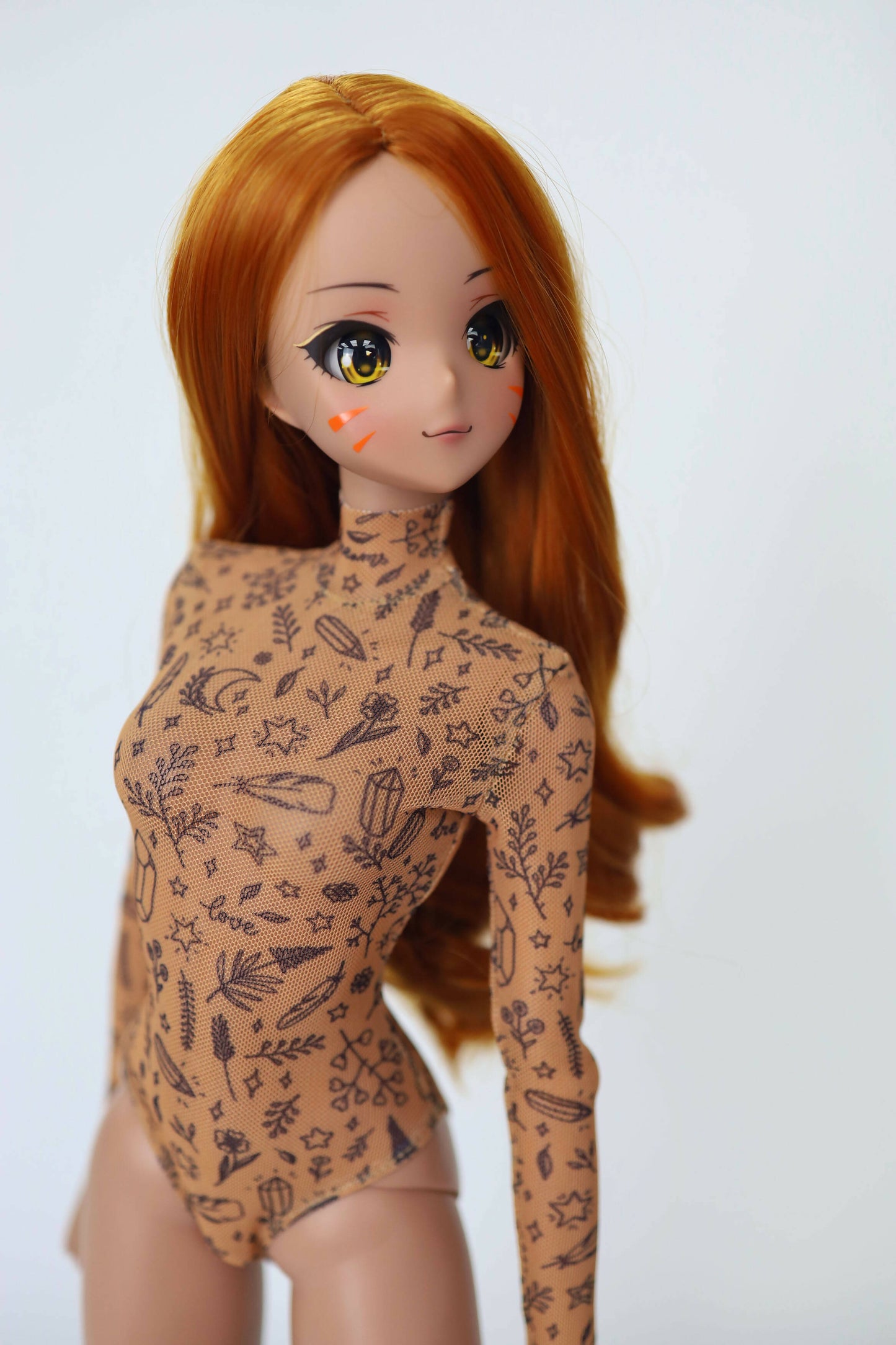 Body"Tattoo" Color - Tan, for Smart doli, 1/3 bjd