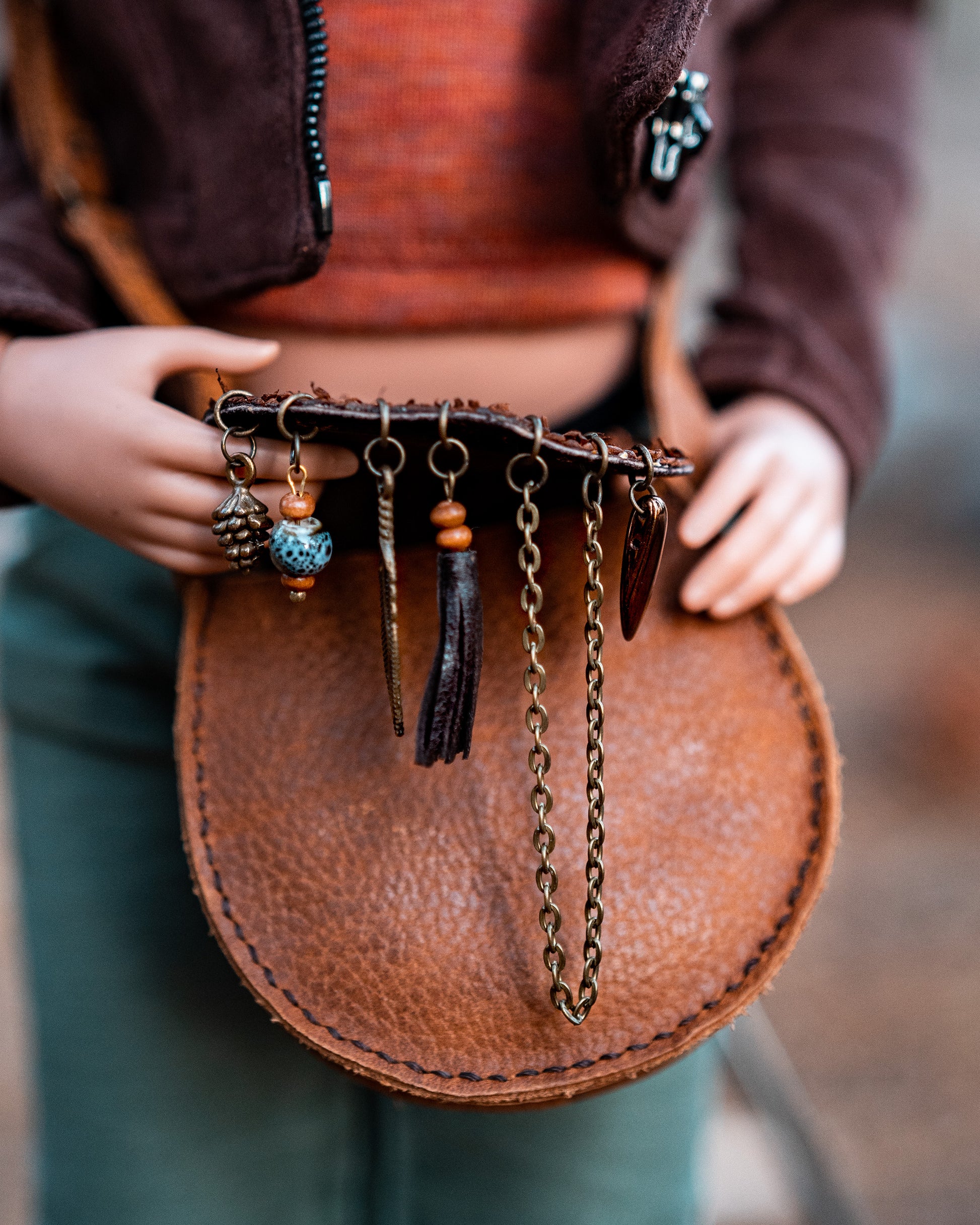 Oak Elven Boho Bag for Smartdoll DD SD 1/3 scale doll