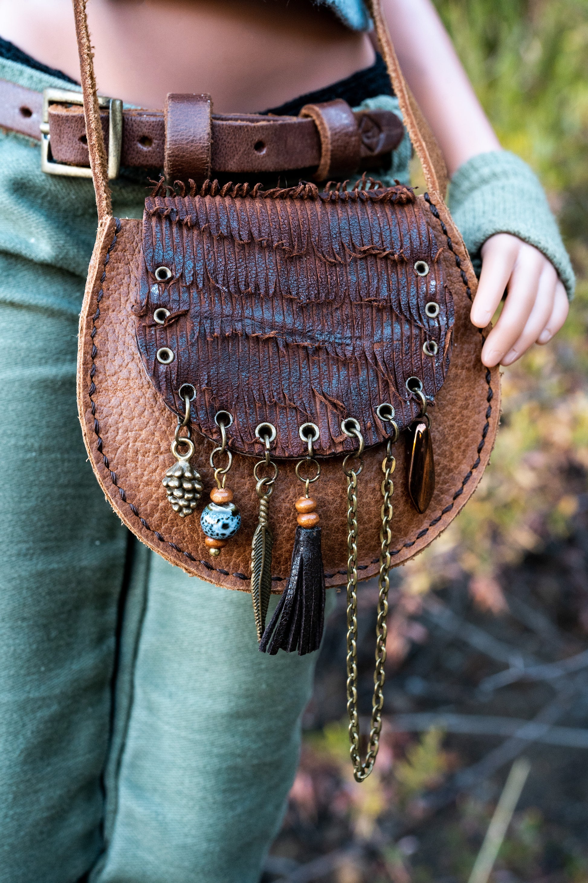 Oak Elven Boho Bag for Smartdoll DD SD 1/3 scale doll