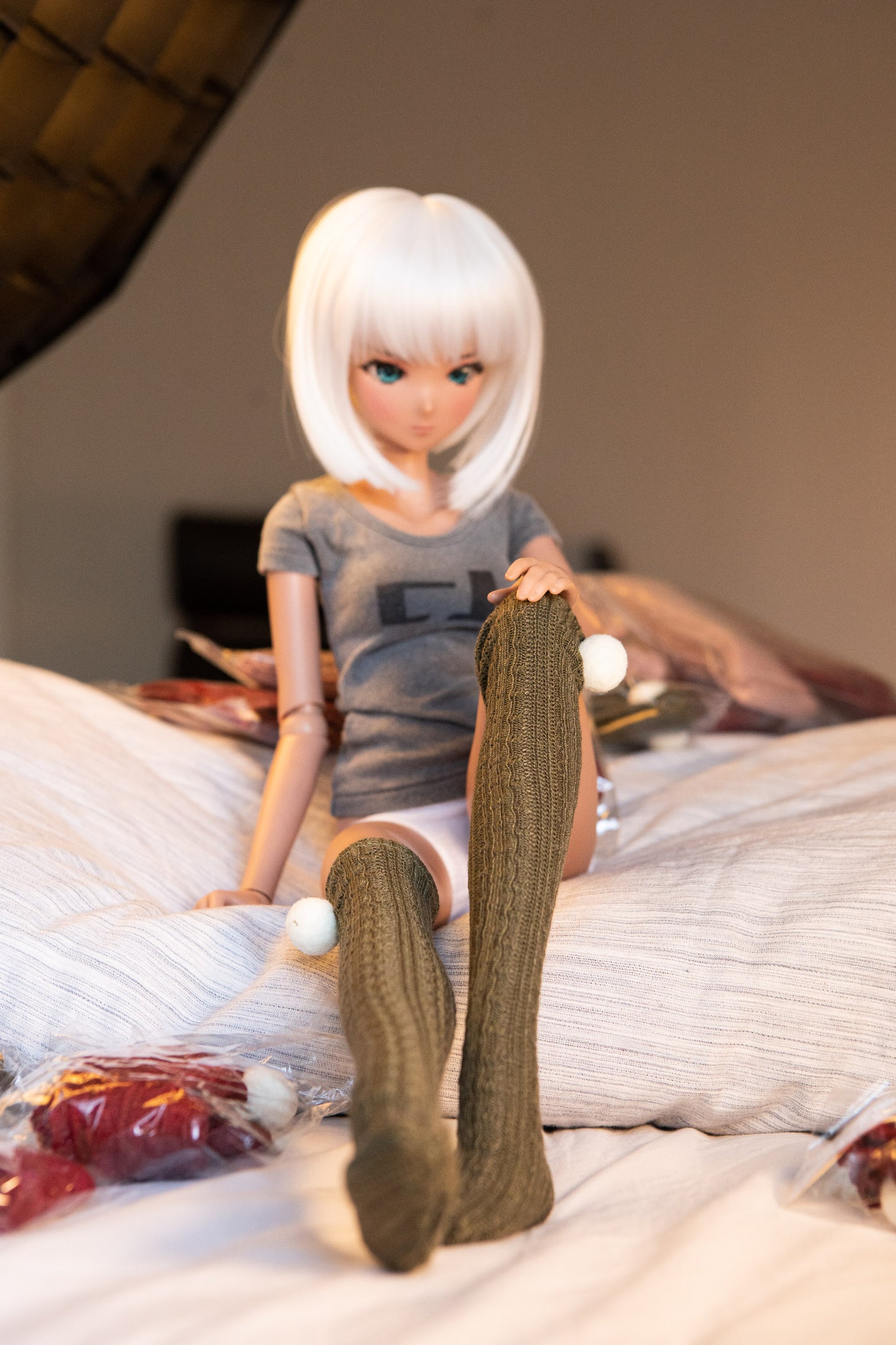 Highs Uniform Socks for 1/3 BJD DD/SD fits Smart Doll