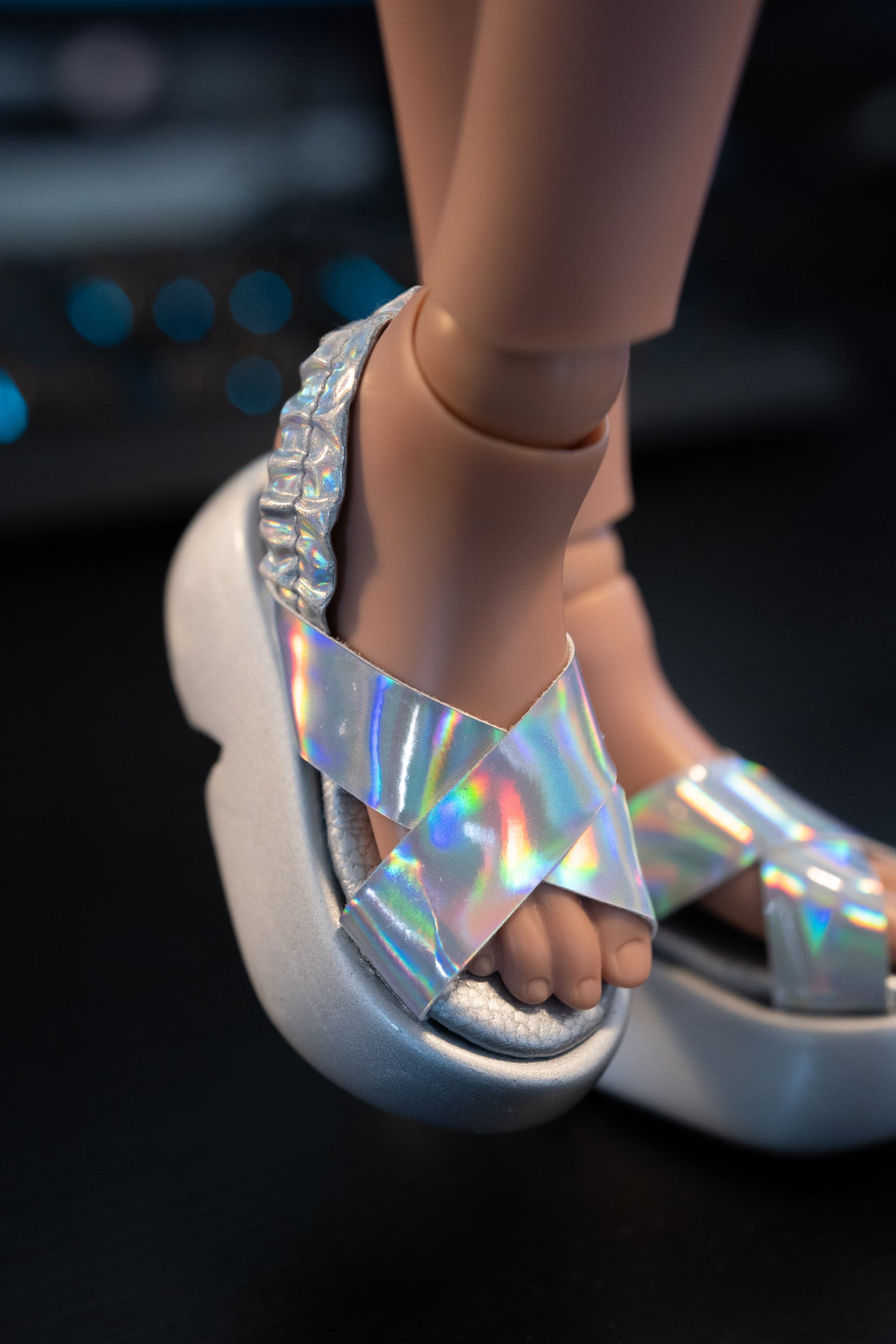 Venice Beach Fashion Sandals for Smart Doll