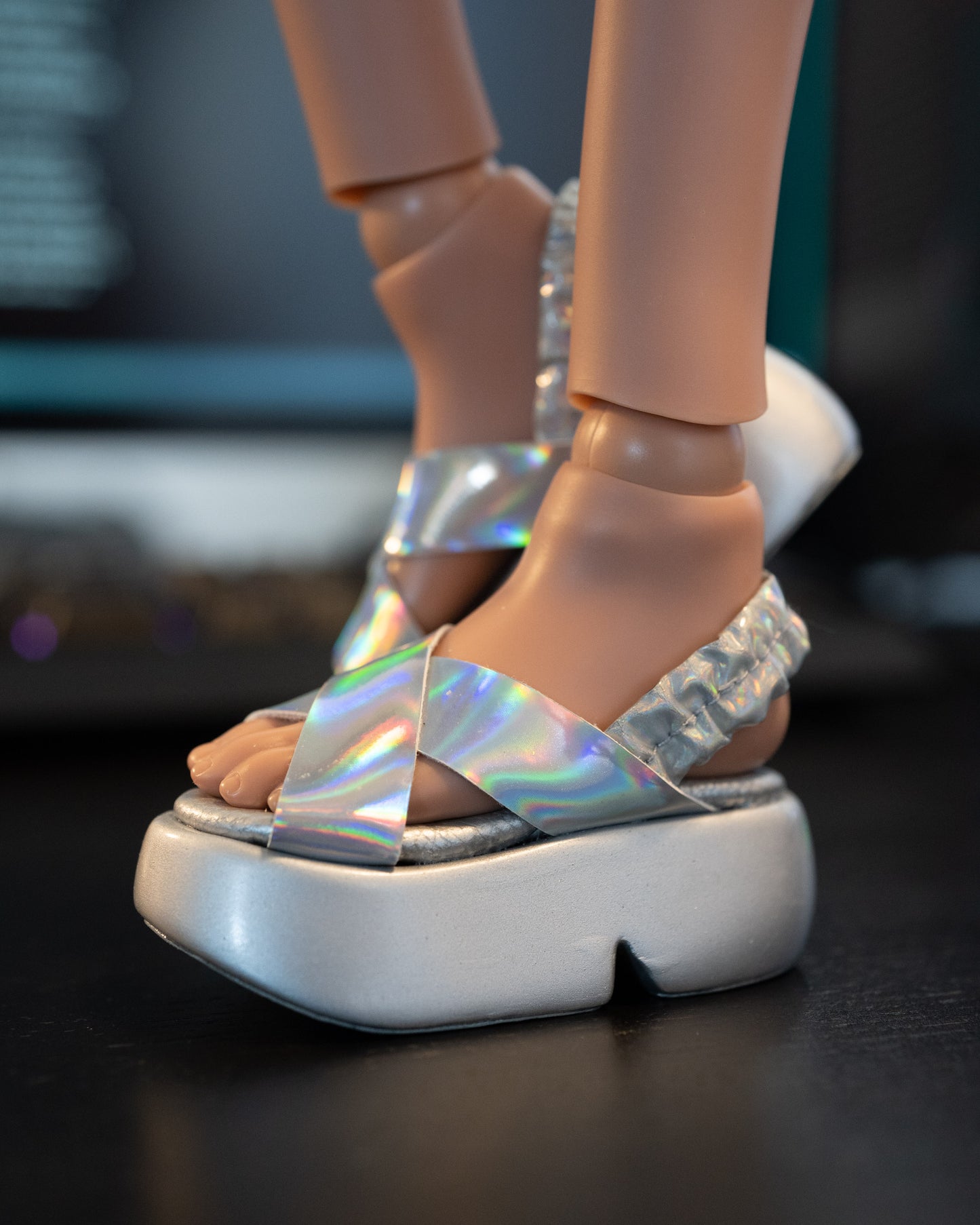 Venice Beach Fashion Sandals for Smart Doll