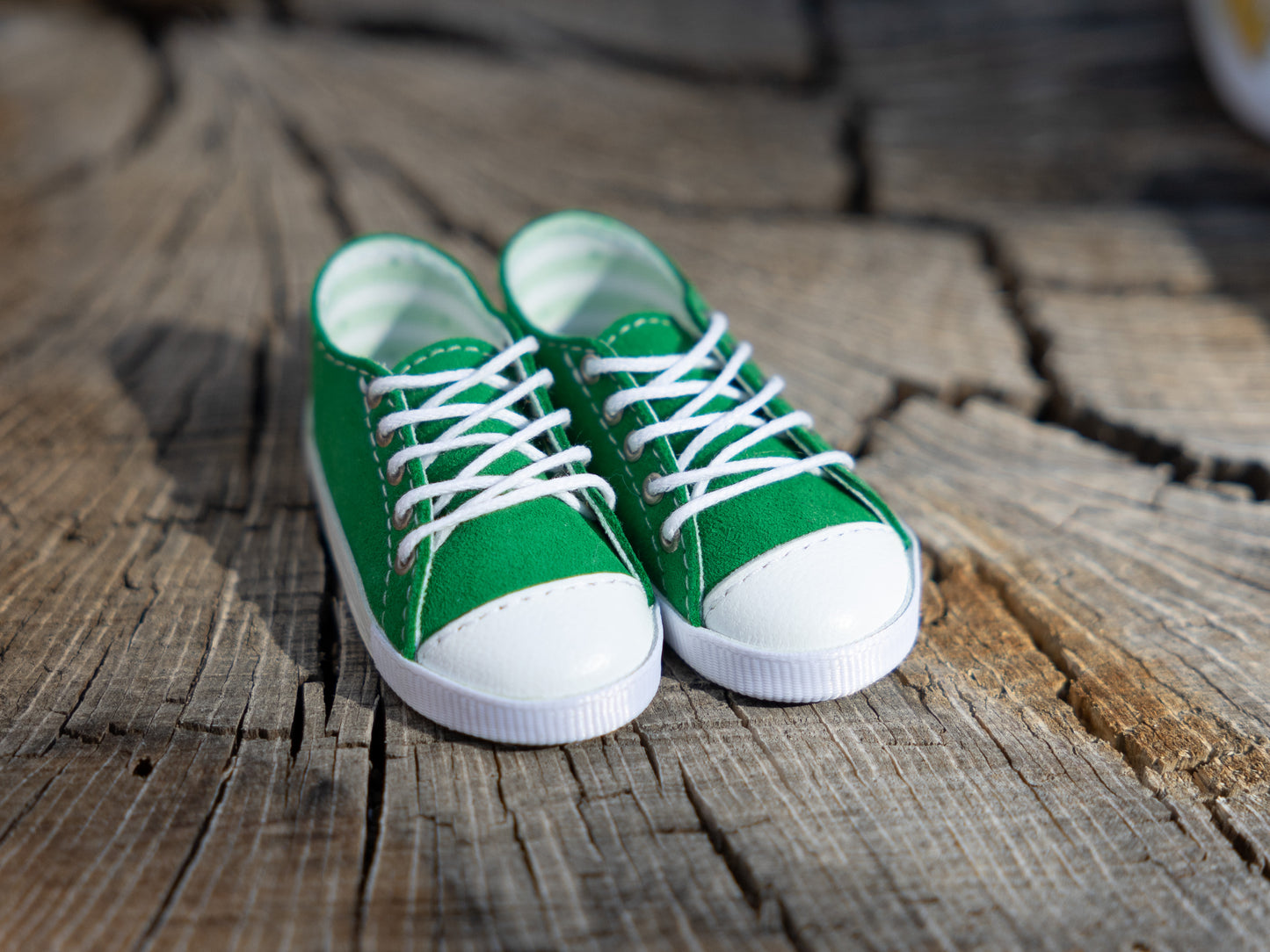 Leather Sneakers for Smart Doll Green Haze (Suede)