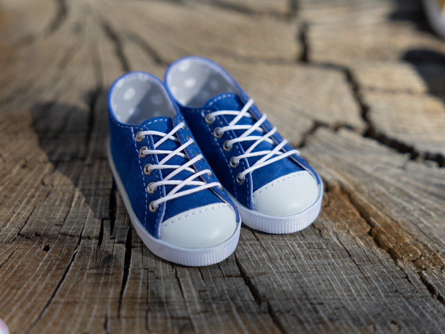Leather Sneakers for Smart Doll Congress Blue (Suede)