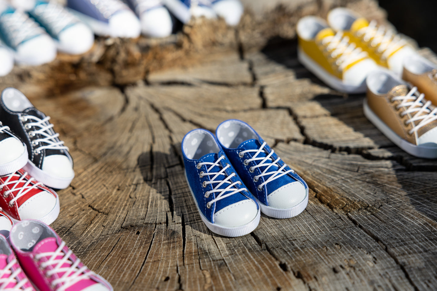 Leather Sneakers for Smart Doll Congress Blue (Suede)