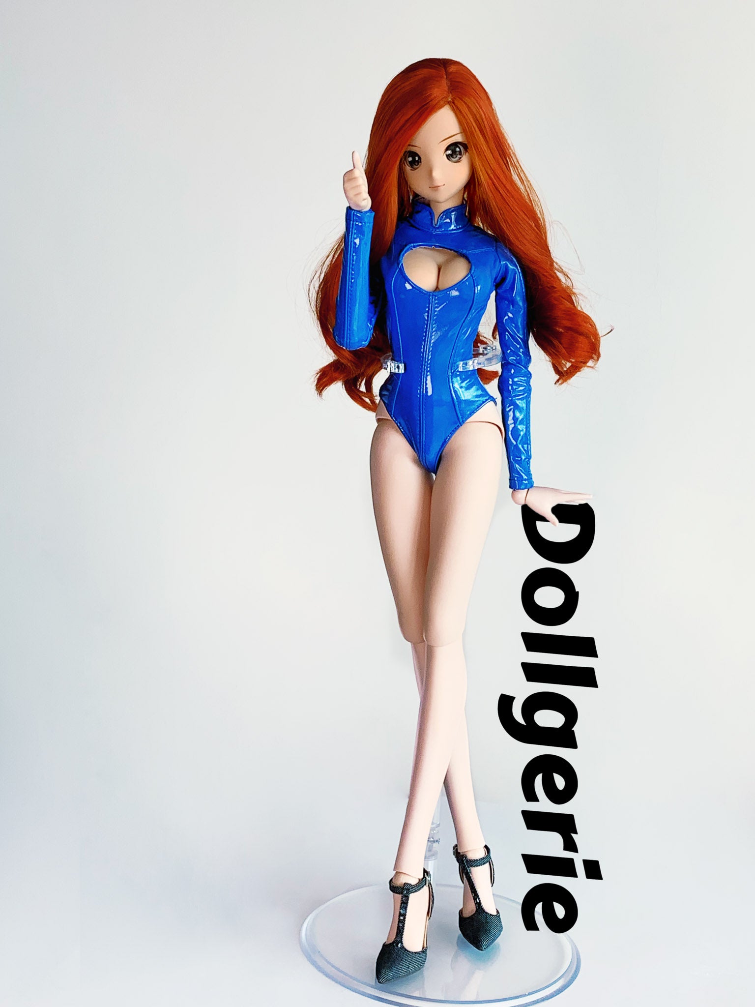SuperGT Racing Girl suit for Smartdoll - Blue