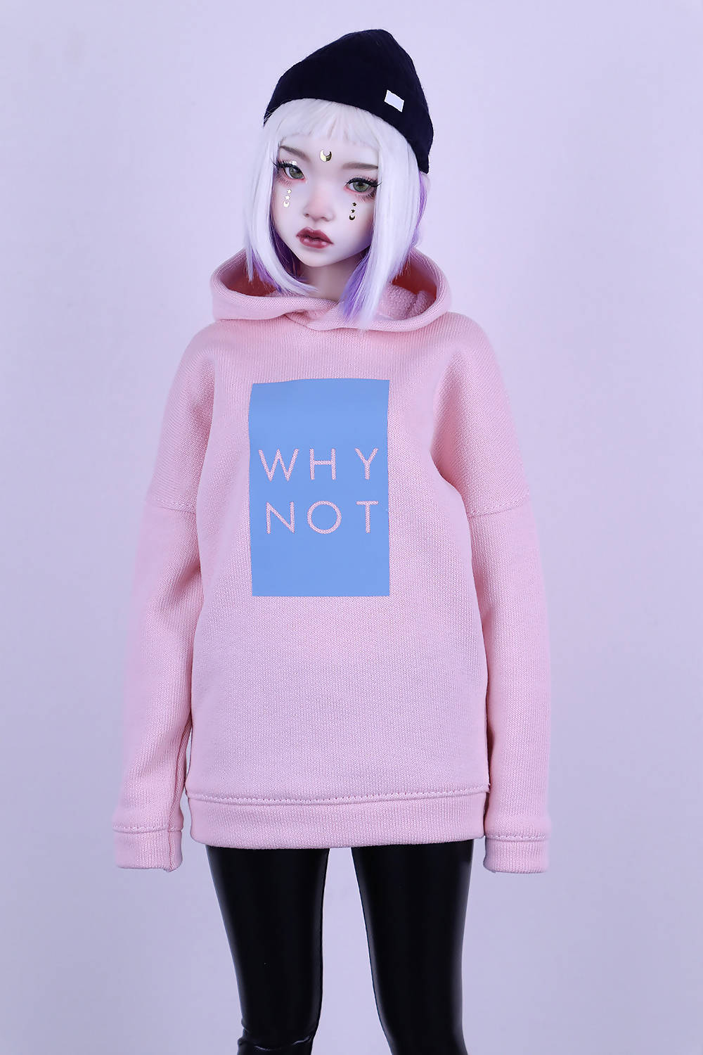 Pink hoodie "Why Not" for Feeple60 (SD13)