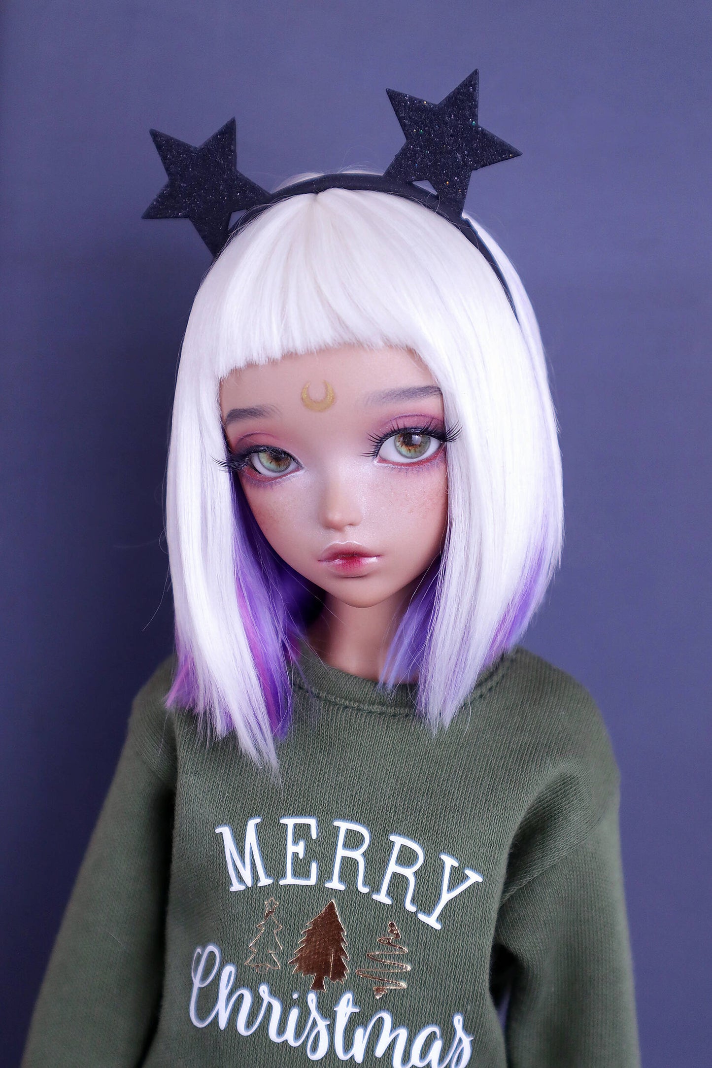 Headband black "Stars" for Minifee (MSD), 1\4