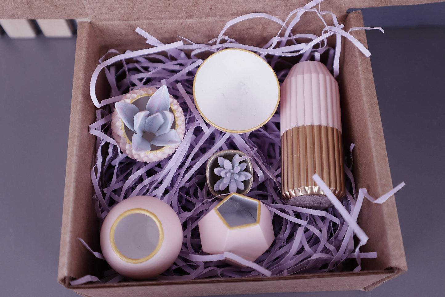 Interior items for BJD (set 2 - pastel pink), 3D