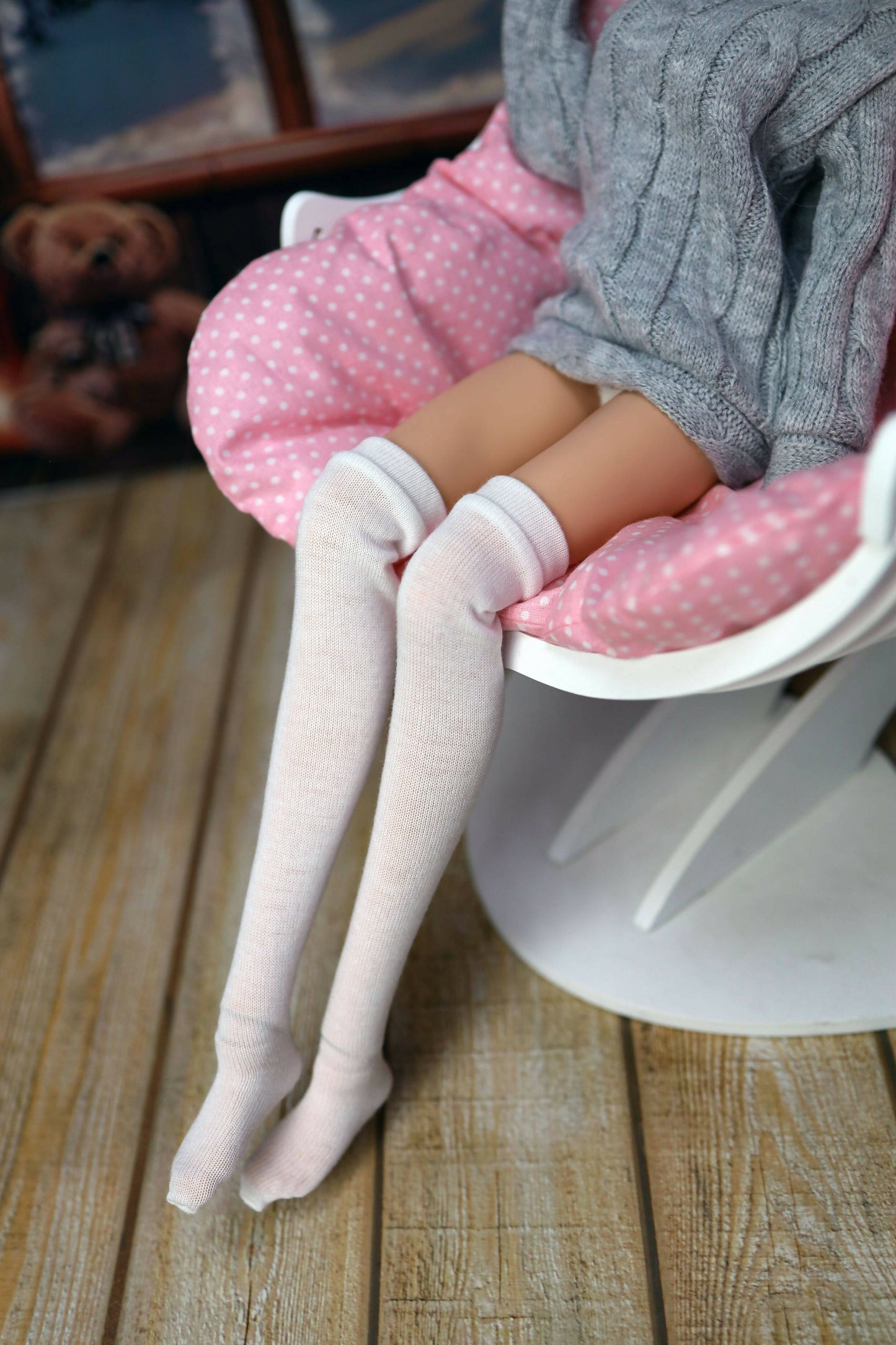 Knee socks for Smartdoll for Smart doli, 1/3 bjd