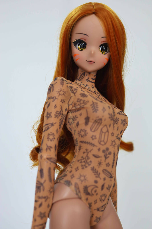 Body"Tattoo" Color - Tan, for Smart doli, 1/3 bjd