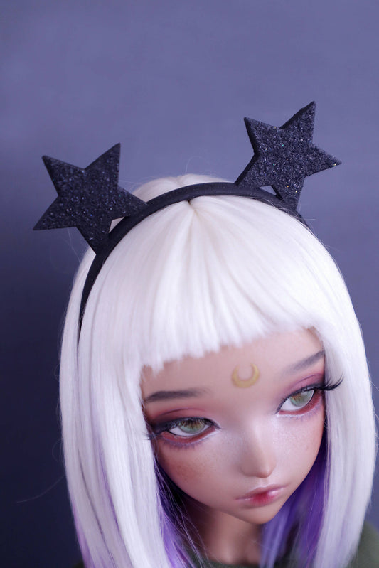 Headband black "Stars" for Minifee (MSD), 1\4