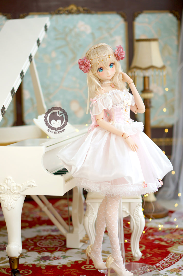 Hydrangea Little Fairy Dress Set for DD SmartDoll