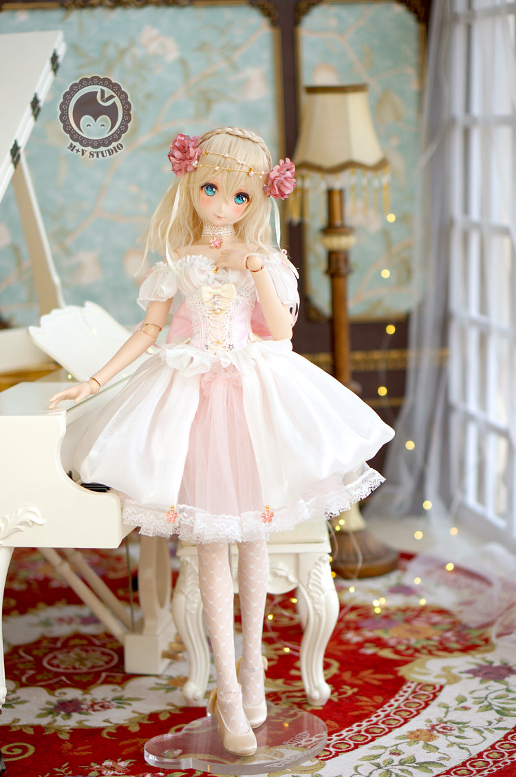 Hydrangea Little Fairy Dress Set for DD SmartDoll