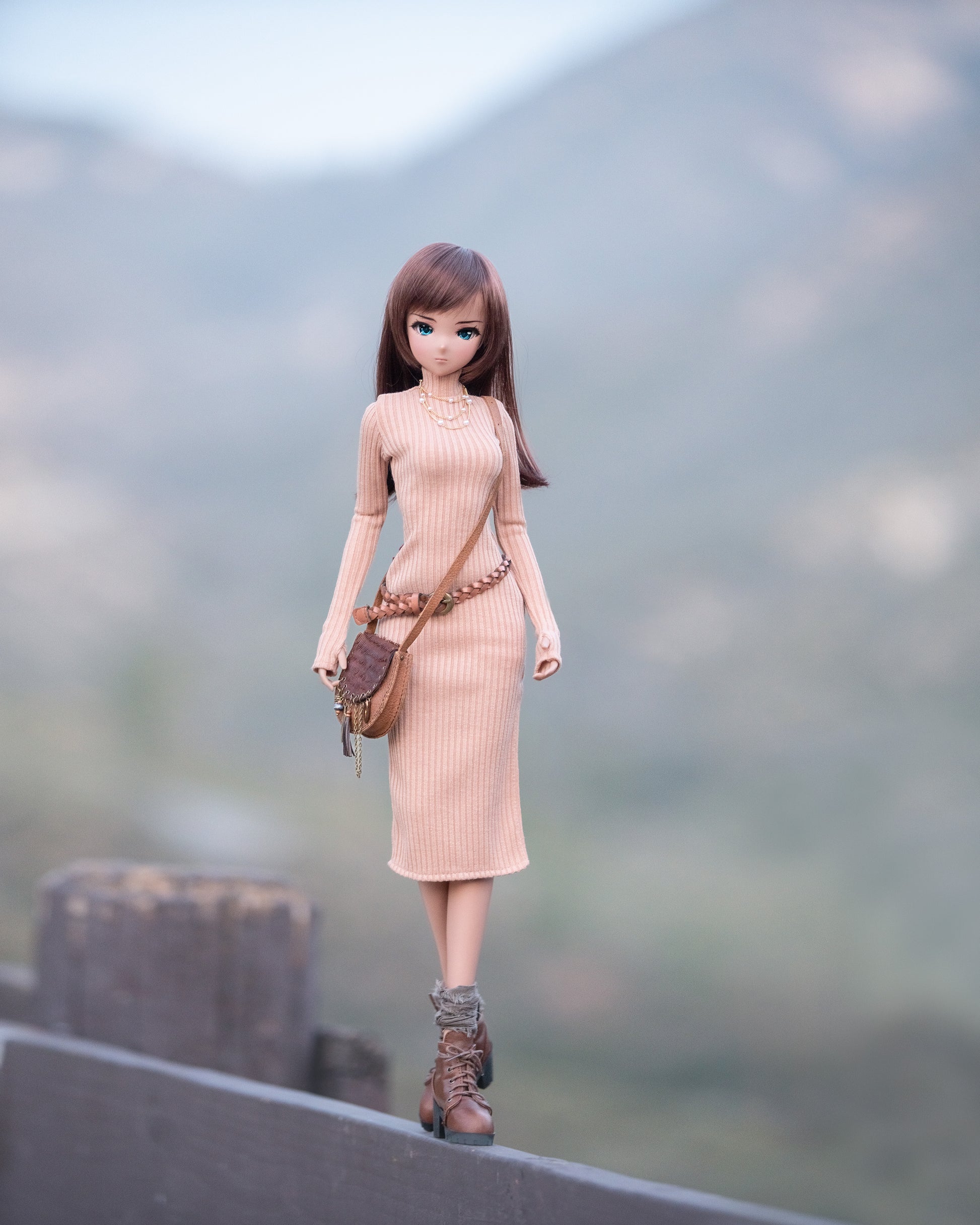 Temecula Dress for Smart Doll (Beige), 1/3 BJD SD13 Success 