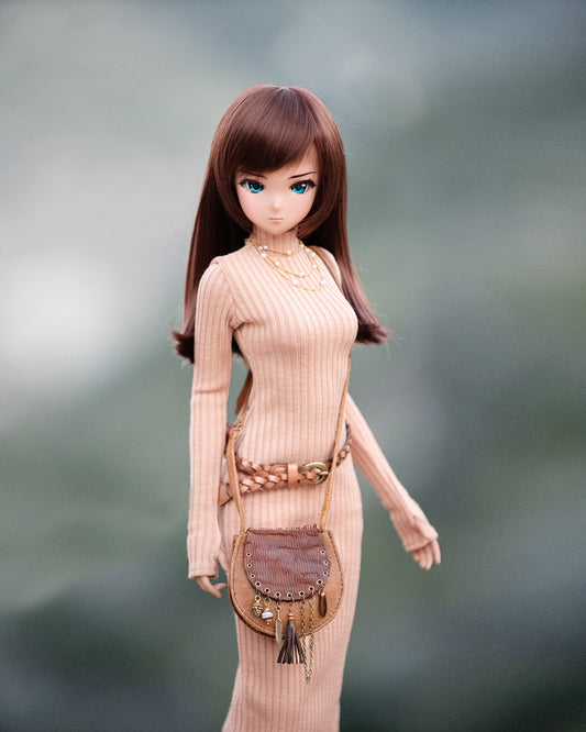 Temecula Dress for Smart Doll (Beige), 1/3 BJD SD13